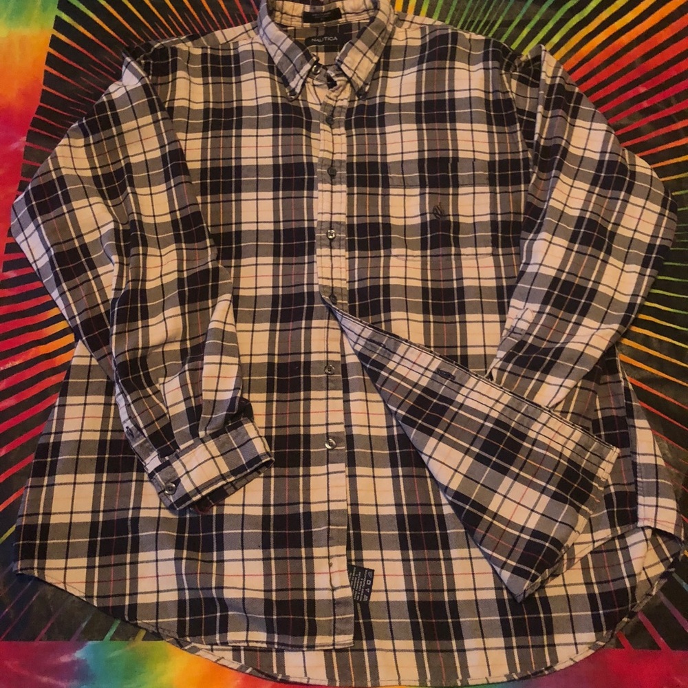 Vintage Nautica flannel shirt